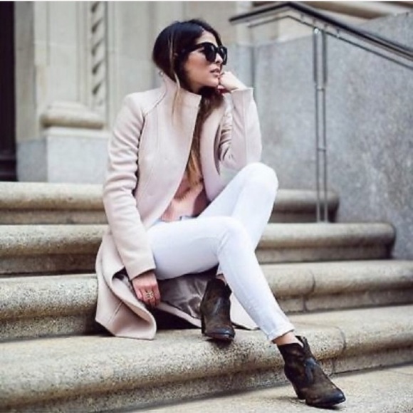 Frye Renee Seam Brown Leather Short Ankle Bootie - Picture 4 of 16